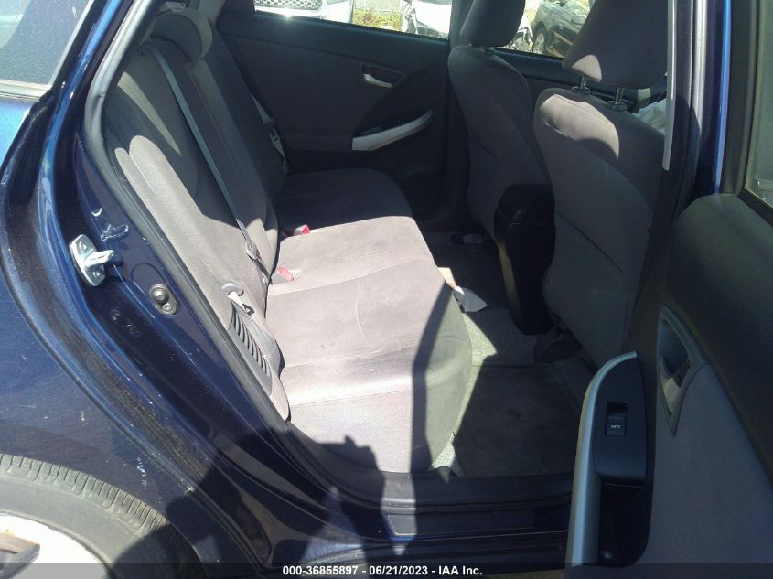 2013 TOYOTA PRIUS ONE/TWO/THREE/FOUR/FIVE - JTDKN3DU7D0342219