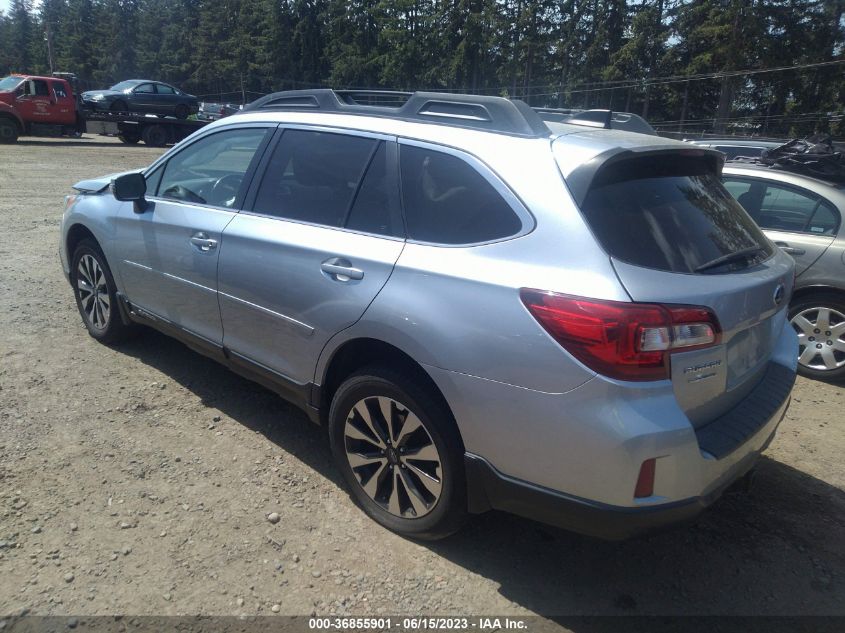 2016 SUBARU OUTBACK 2.5I LIMITED - 4S4BSANC0G3309810