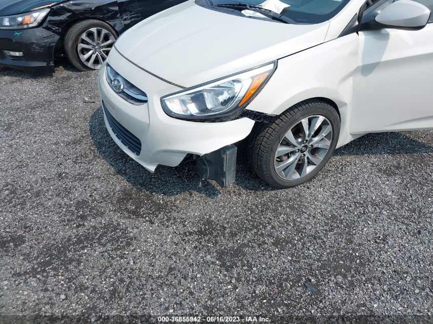 2016 HYUNDAI ACCENT SE - KMHCT4AEXGU061697