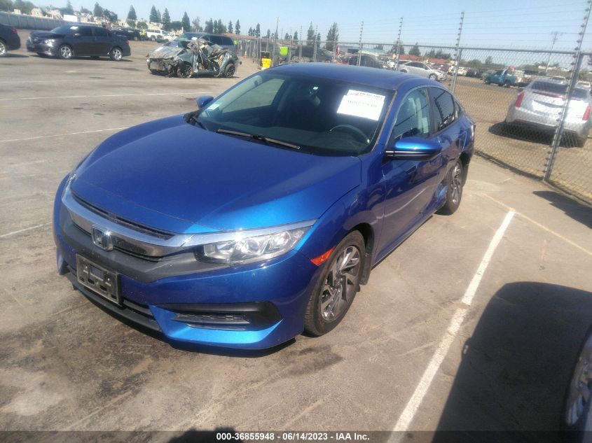 2018 HONDA CIVIC SEDAN EX - 2HGFC2F70JH549200