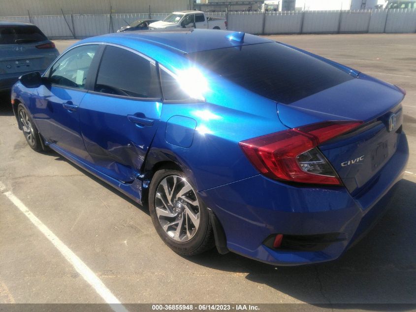 2018 HONDA CIVIC SEDAN EX - 2HGFC2F70JH549200