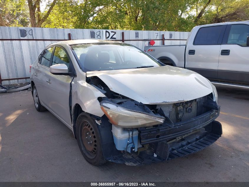 2014 NISSAN SENTRA SV - 1N4AB7APXEN851550