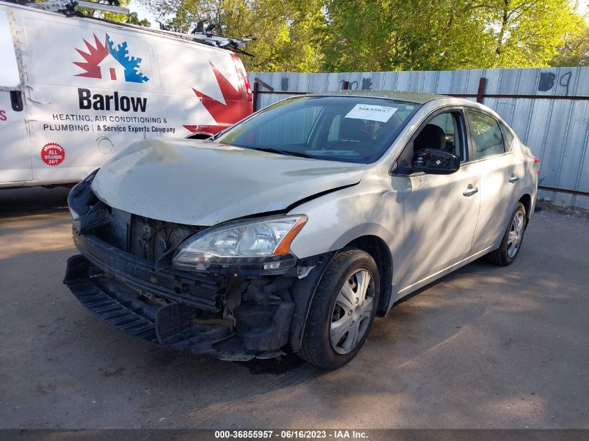 2014 NISSAN SENTRA SV - 1N4AB7APXEN851550