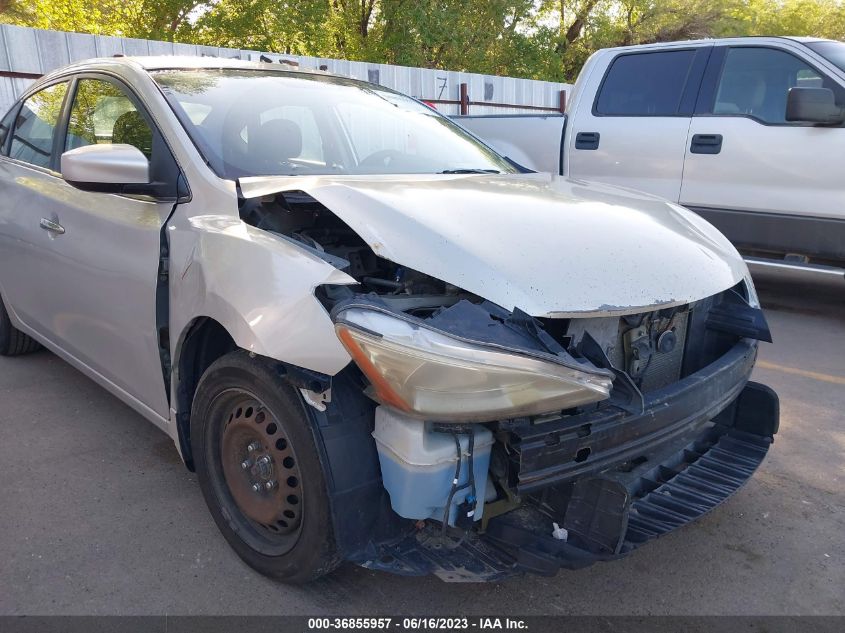 2014 NISSAN SENTRA SV - 1N4AB7APXEN851550