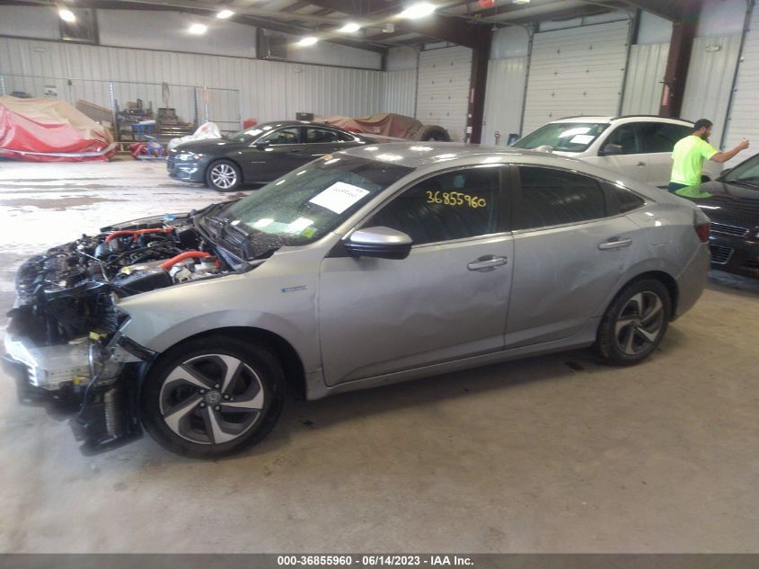 2019 HONDA INSIGHT EX 19XZE4F54KE026016