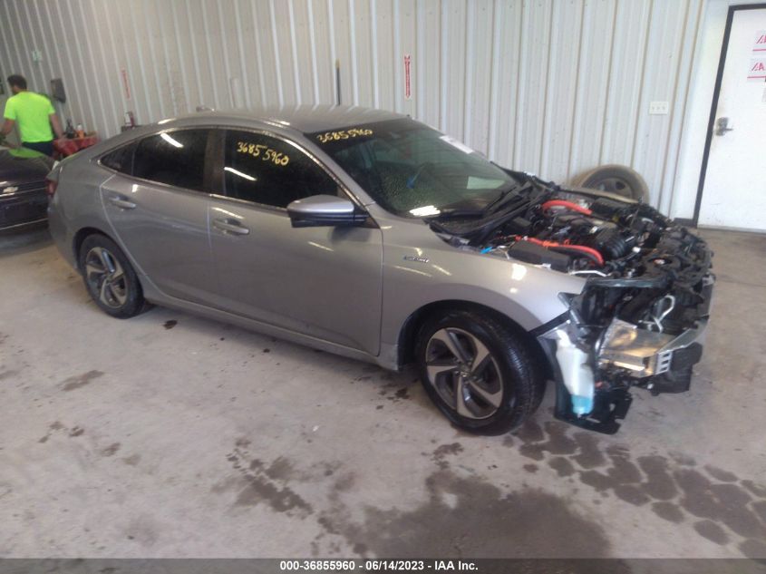 2019 HONDA INSIGHT EX - 19XZE4F54KE026016