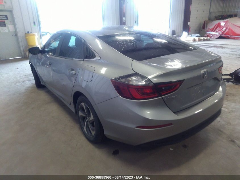 2019 HONDA INSIGHT EX 19XZE4F54KE026016