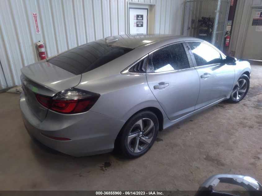 2019 HONDA INSIGHT EX 19XZE4F54KE026016