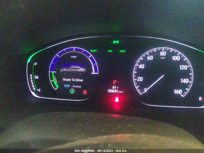 2019 HONDA INSIGHT EX 19XZE4F54KE026016
