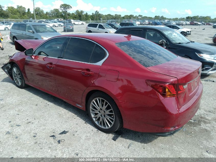 2014 LEXUS GS 450H HYBRID JTHBS1BL4E5006523