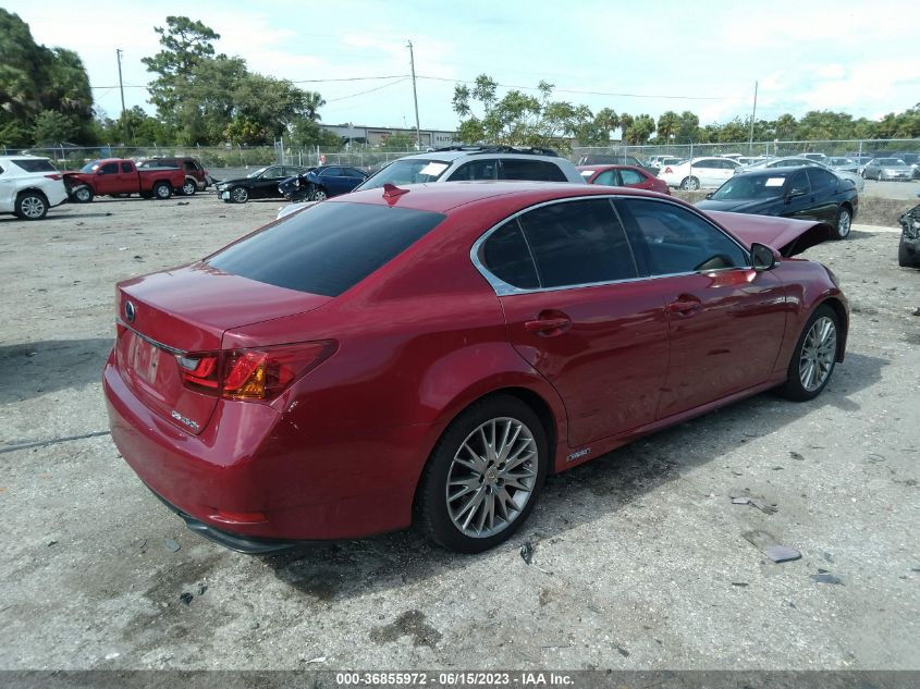 2014 LEXUS GS 450H HYBRID JTHBS1BL4E5006523