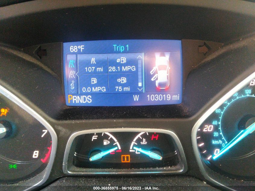 2015 FORD ESCAPE SE - 1FMCU9G92FUA72714