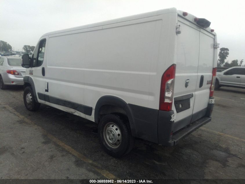 2018 RAM PROMASTER CARGO VAN - 3C6TRVAG5JE100283