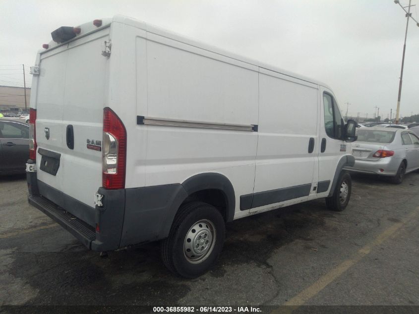 2018 RAM PROMASTER CARGO VAN - 3C6TRVAG5JE100283