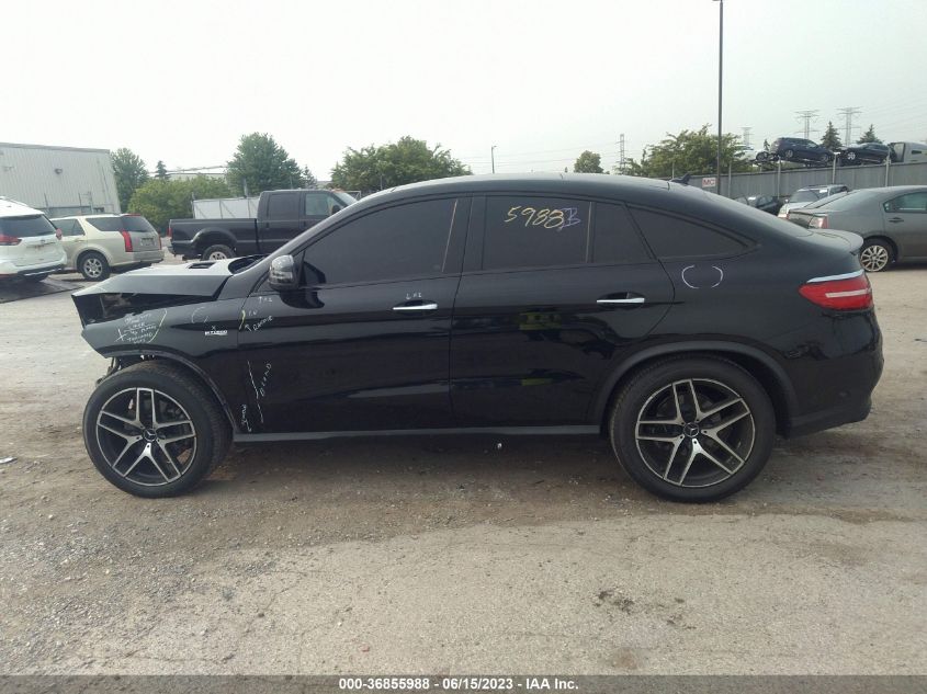 2019 MERCEDES-BENZ GLE AMG GLE 43 - 4JGED6EB4KA138494