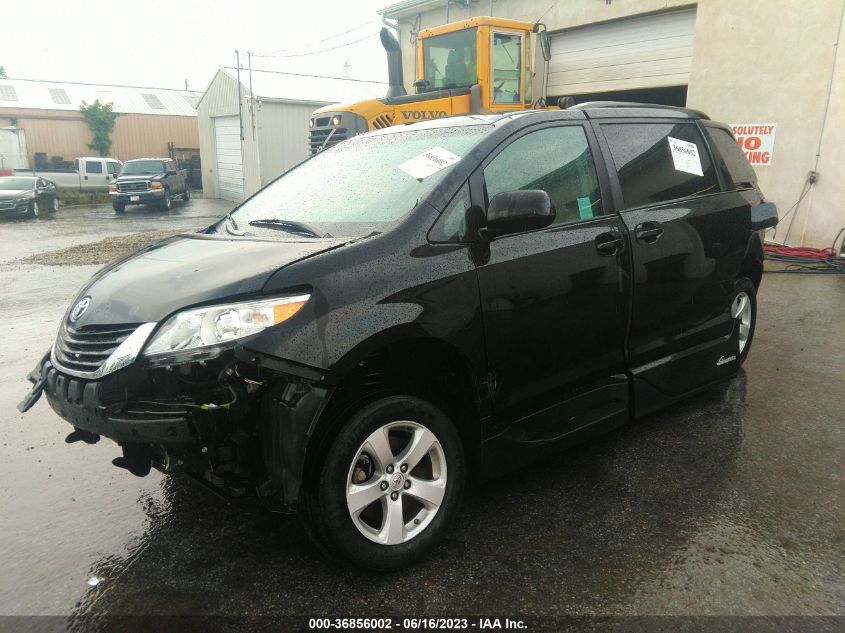 2017 TOYOTA SIENNA LE - 5TDKZ3DC2HS844389