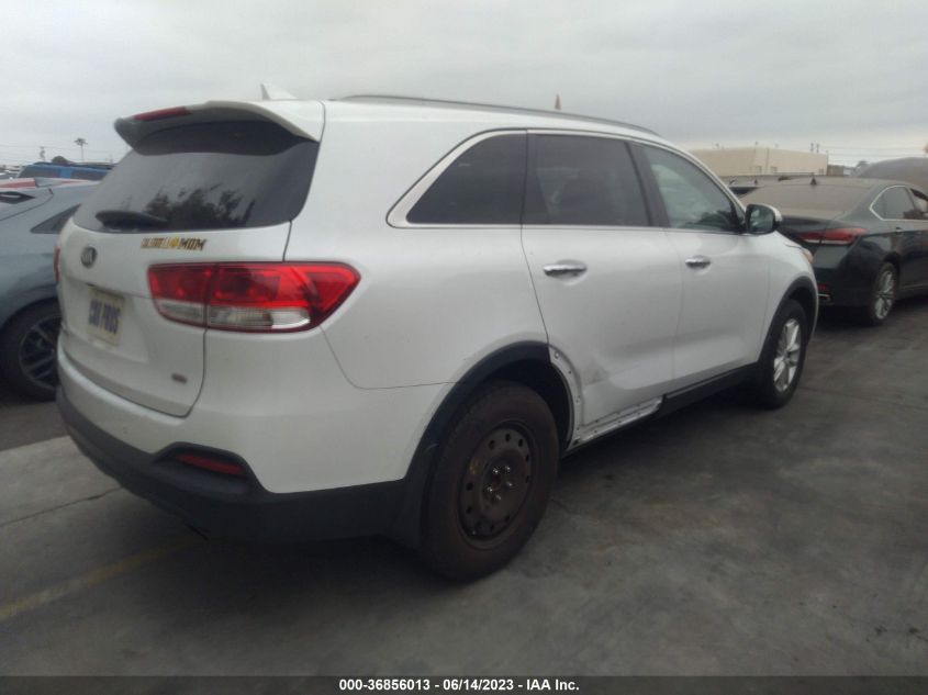 2017 KIA SORENTO LX/L - 5XYPG4A34HG222928