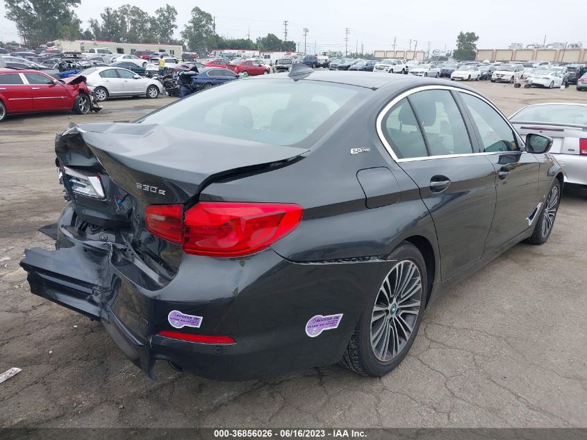 2019 BMW 5 SERIES 530E IPERFORMANCE - WBAJA9C56KB399062