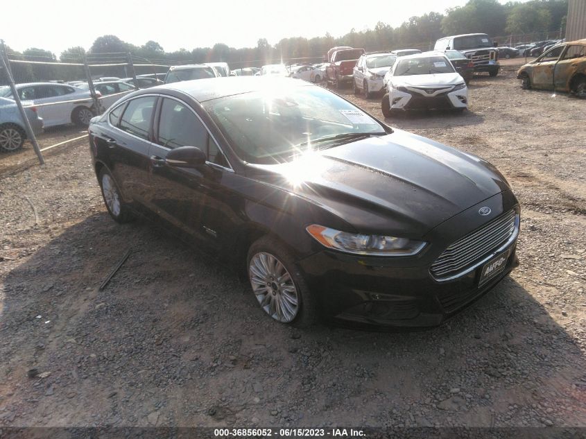 2014 FORD FUSION ENERGI SE LUXURY - 3FA6P0PU6ER314540