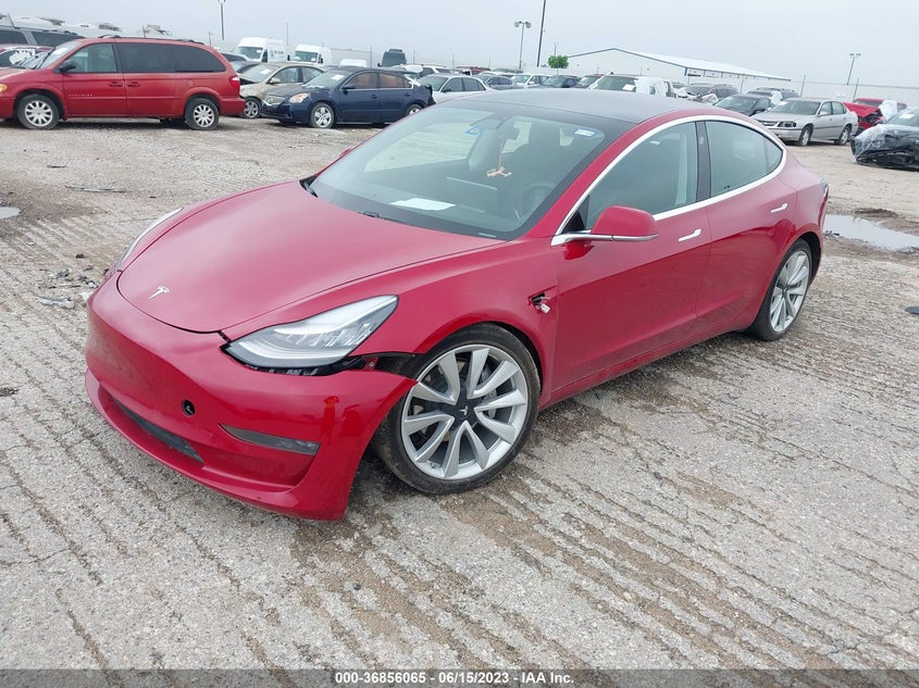 VIN 5YJ3E1EB3LF588982 2020 TESLA MODEL 3