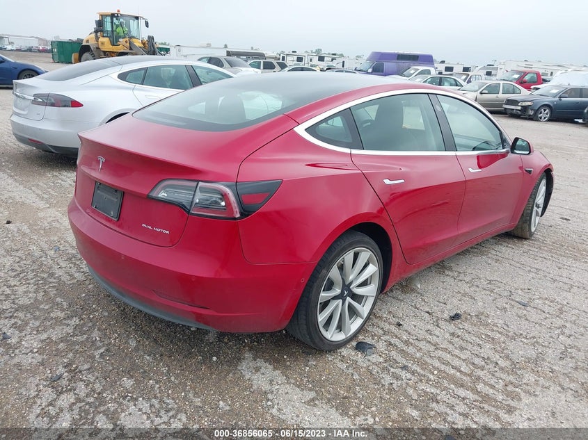 VIN 5YJ3E1EB3LF588982 2020 TESLA MODEL 3