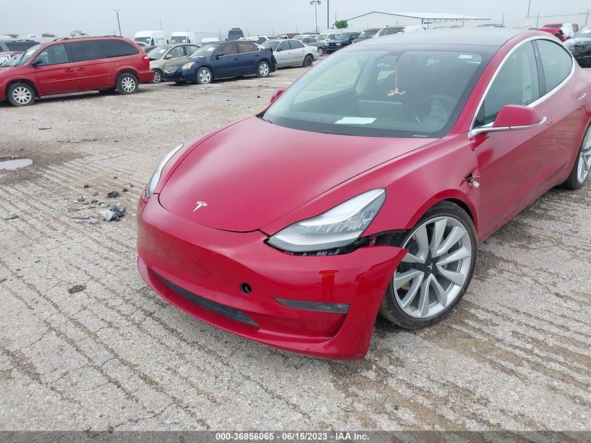 VIN 5YJ3E1EB3LF588982 2020 TESLA MODEL 3