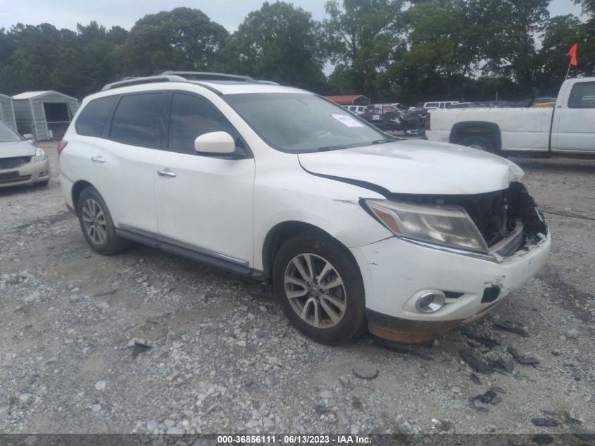 2013 NISSAN PATHFINDER SL - 5N1AR2MN1DC618861