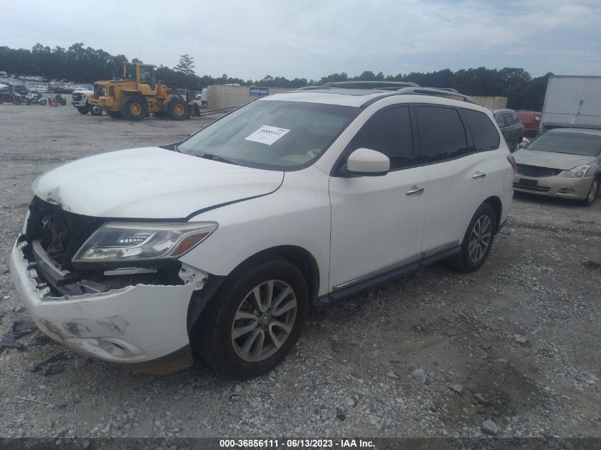 2013 NISSAN PATHFINDER SL - 5N1AR2MN1DC618861