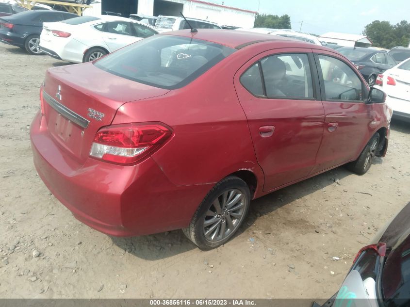 2018 MITSUBISHI MIRAGE G4 ES - ML32F3FJ2JHF07063