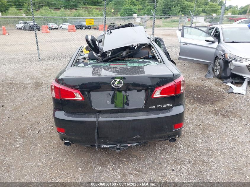 2013 LEXUS IS 250 - JTHCF5C20D5062690