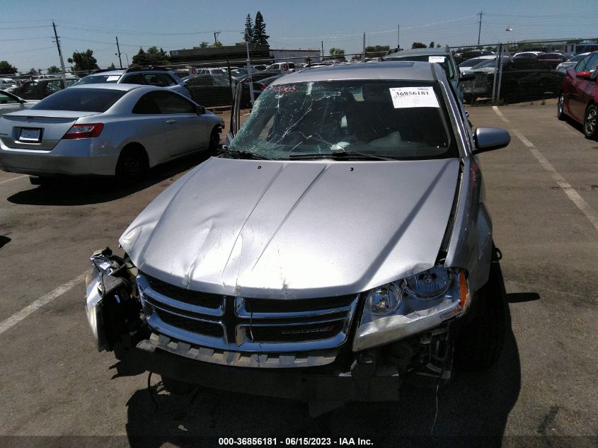 2013 DODGE AVENGER SXT - 1C3CDZCG7DN510986
