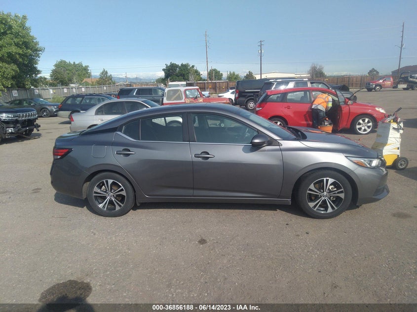 VIN 3N1AB8CVXMY251174 2021 NISSAN SENTRA SV