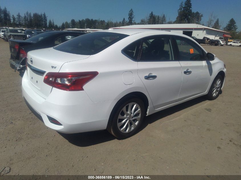 2019 NISSAN SENTRA SV - 3N1AB7AP9KY366442