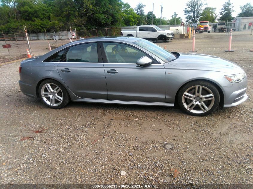 2016 AUDI A6 PREMIUM PLUS - WAUGFAFC2GN020247