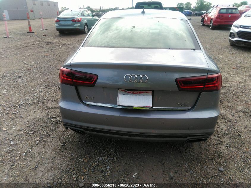 2016 AUDI A6 PREMIUM PLUS - WAUGFAFC2GN020247