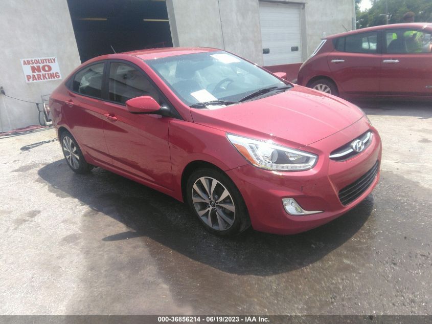 2015 HYUNDAI ACCENT GLS - KMHCU4AE2FU938033