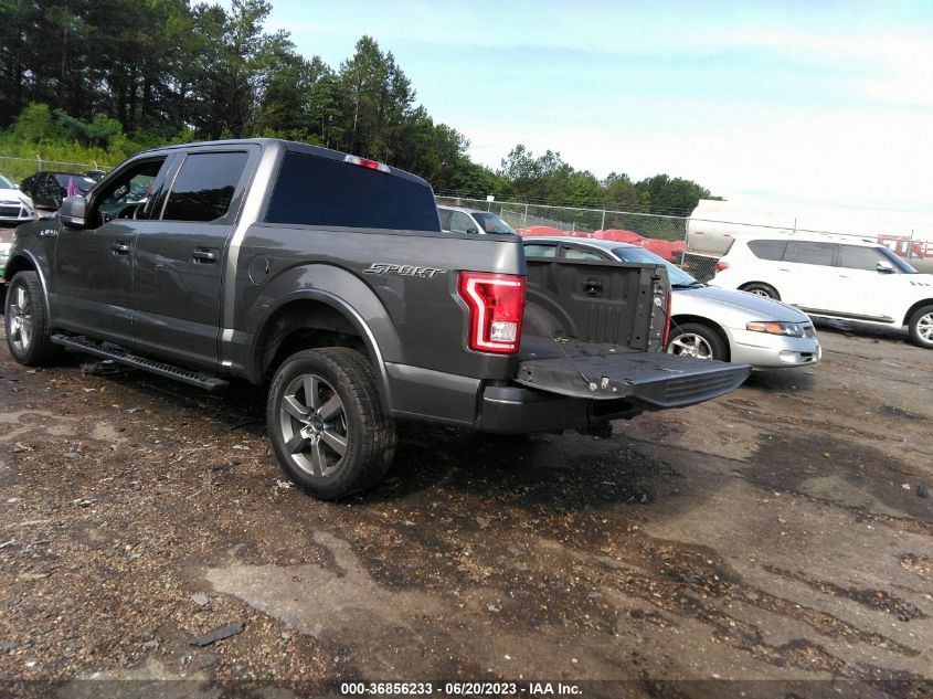 2015 FORD F-150 XL/LARIAT - 1FTEW1CF1FKD76570