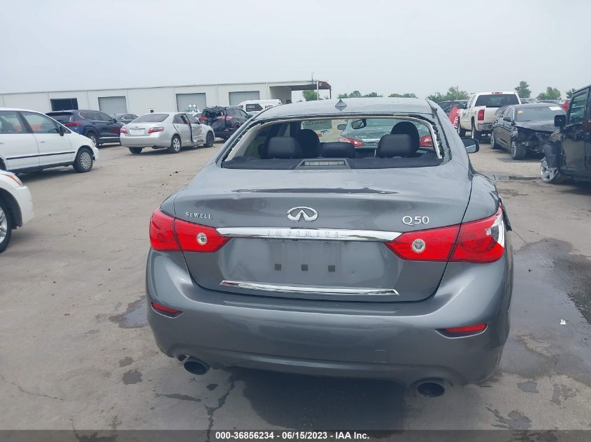 2017 INFINITI Q50 2.0T - JN1CV7AP9HM640914
