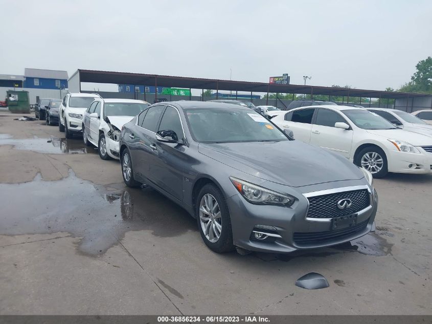 2017 INFINITI Q50 2.0T - JN1CV7AP9HM640914