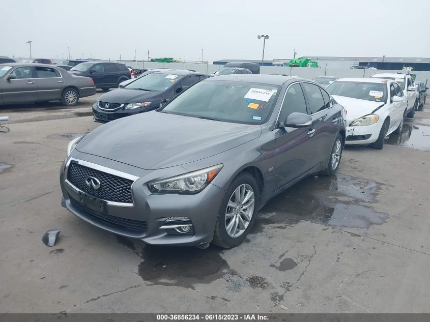 2017 INFINITI Q50 2.0T - JN1CV7AP9HM640914