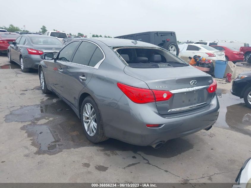 2017 INFINITI Q50 2.0T - JN1CV7AP9HM640914