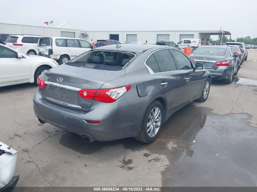 2017 INFINITI Q50 2.0T - JN1CV7AP9HM640914
