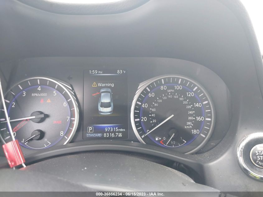 2017 INFINITI Q50 2.0T - JN1CV7AP9HM640914
