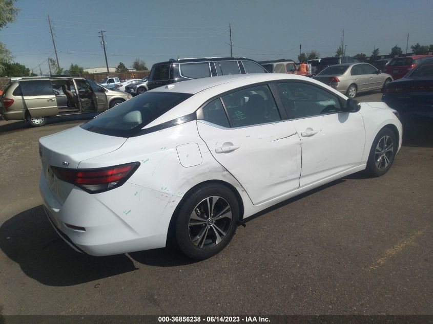 2021 NISSAN SENTRA SV - 3N1AB8CV4MY295056