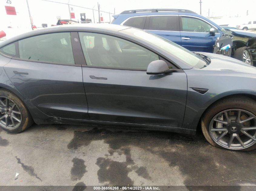 2022 TESLA MODEL 3 - 5YJ3E1EA4NF317150