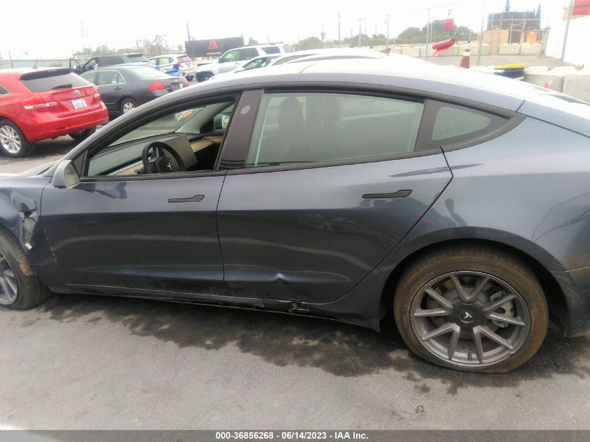2022 TESLA MODEL 3 - 5YJ3E1EA4NF317150