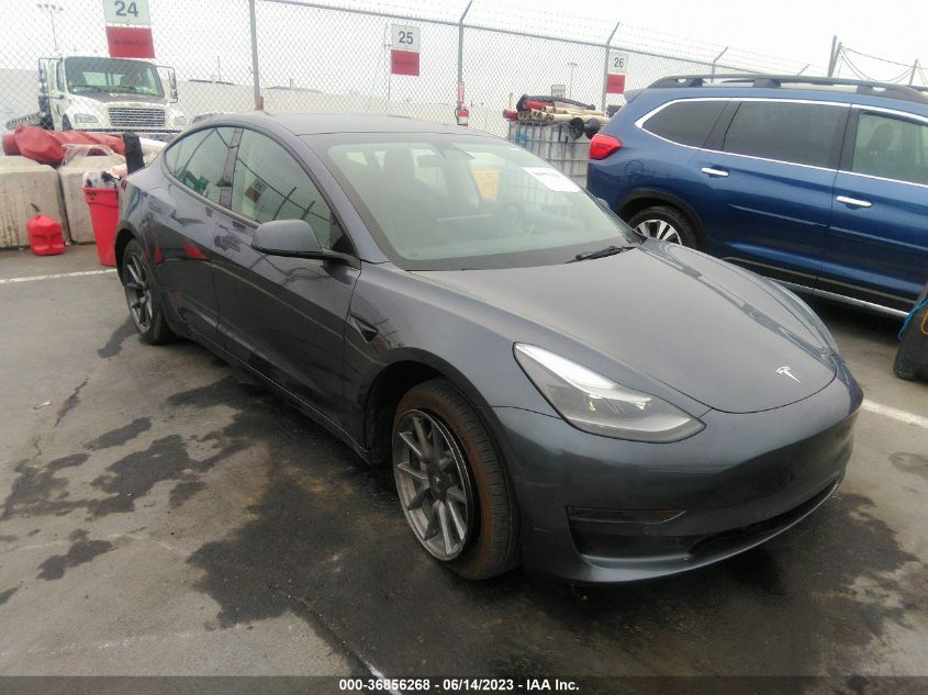 2022 TESLA MODEL 3 - 5YJ3E1EA4NF317150