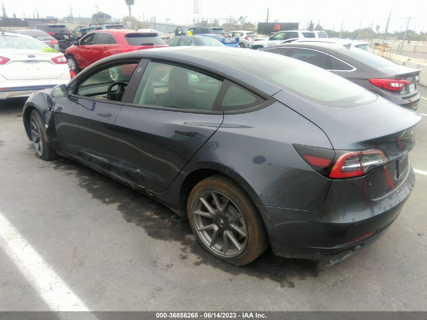 2022 TESLA MODEL 3 - 5YJ3E1EA4NF317150