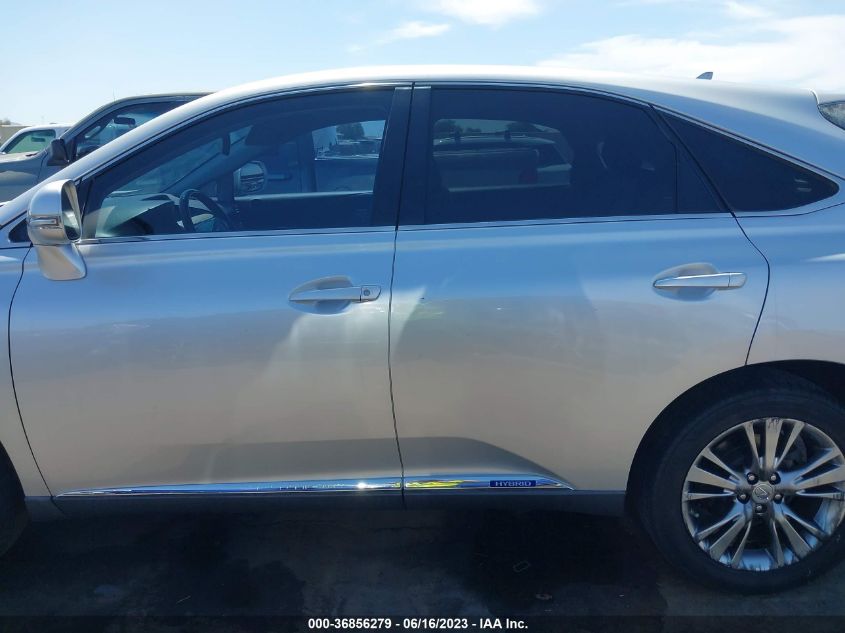 2013 LEXUS RX 450H - JTJZB1BA6D2410919