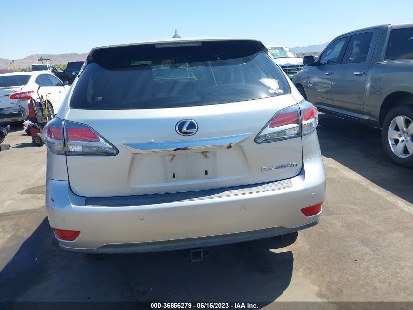 2013 LEXUS RX 450H - JTJZB1BA6D2410919